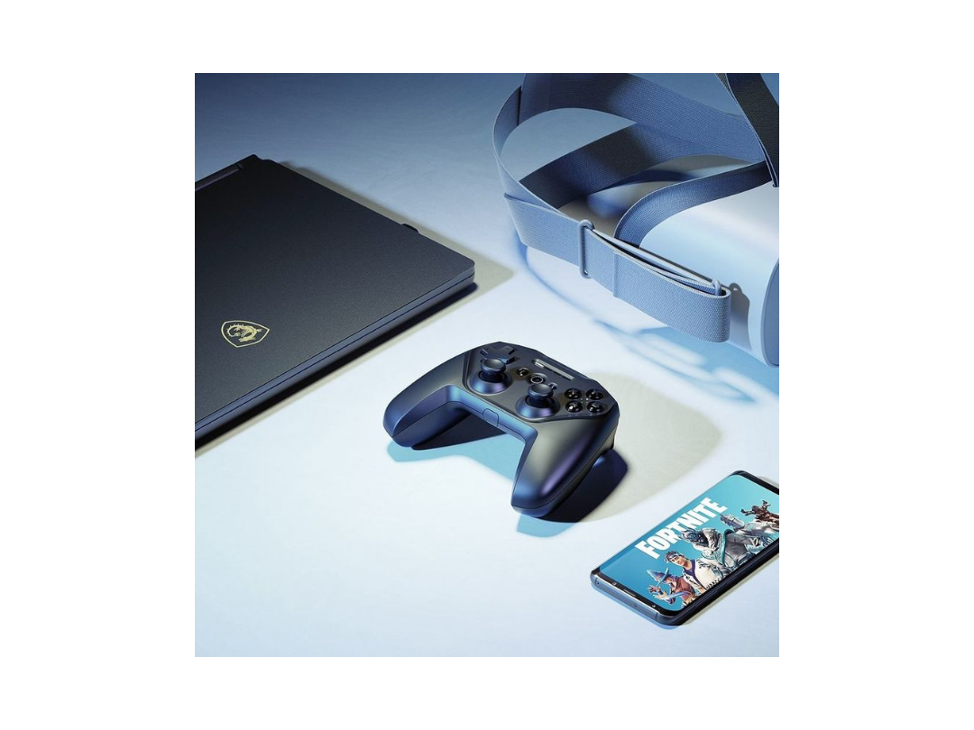 وحدة تحكم لاسلكية متعددة المنصات SteelSeries Stratus Duo Gamepad (لأجهزة الكمبيوتر التي تعمل بنظام Windows والأجهزة المحمولة التي تعمل بنظام Android) وحدة تحكم لاسلكية متعددة المنصات SteelSeries Stratus Duo Gamepad (لأجهزة الكمبيوتر التي تعمل بنظام Windows والأجهزة المحمولة التي تعمل بنظام Android)